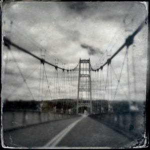 "Deer Isle Sedgwick Bridge 2" Susan Finsen; Altered Photograph; $460