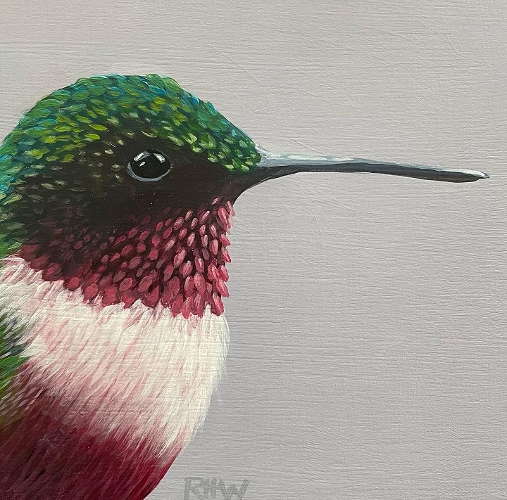 Winged Series Hummingbird by Ramone Hanley-Warren - Blue Hill Public ...